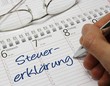 Kalender Steuererklärung