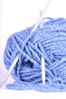 laine bleu