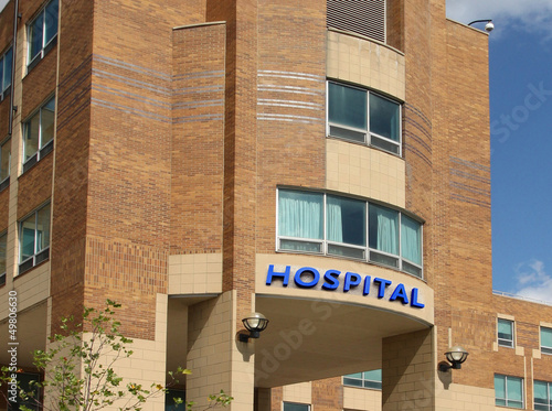Photo: hospital building hospital building