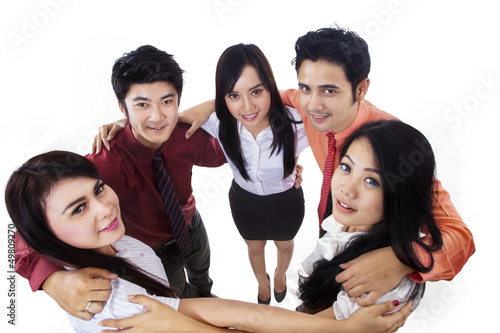 Photo: Strong business team Strong business team