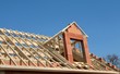 Toit en construction