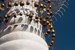 Detail of pagoda spire, gold jingles, Kakku, Myanmar