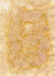 Letter B from spots on white background.