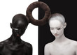 Zen. Yin and Yang. Black & White Symbol. Creative Orient Concept