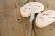 Bread with foie gras