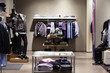 modern and fashion clothes store