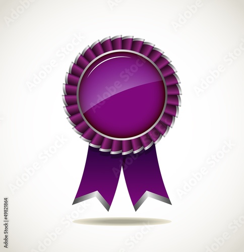 Vector: Award rosette Award rosette