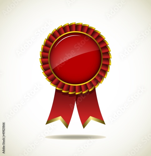 Vector: Award rosette Award rosette