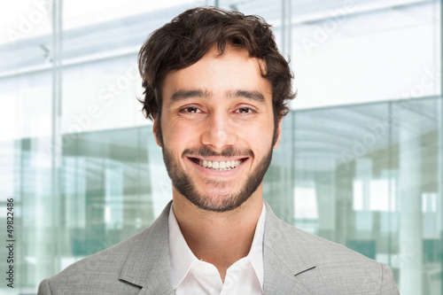 Photo: Handsome young man portrait Handsome young man portrait