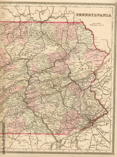 Photo: old map old map
