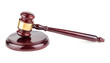 Brown wooden gavel
