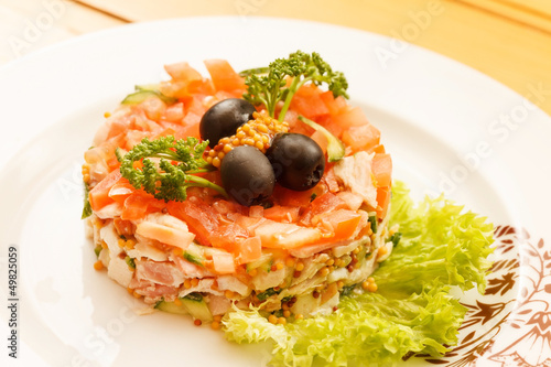Photo: tasty salad tasty salad