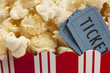 Popcorn and movie