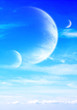 Sky and planet