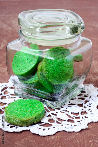 Photo: Green Tea Cookies Green Tea Cookies