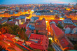 Zagreb cityscape, Croatia. HDR