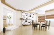 Wohnzimmer Interior 3d render