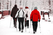 Photo: Group of senior women in the park Group of senior women in the park