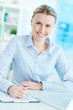 Businesswoman at work