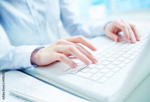 Photo: Pressing buttons Pressing buttons