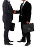 businessmen shaking hands