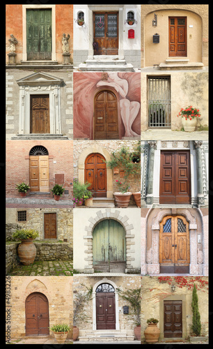Photo: vintage door wallpaper vintage door wallpaper