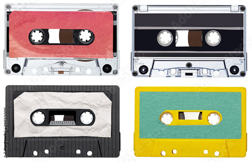Photo: music audio tape vintage music audio tape vintage