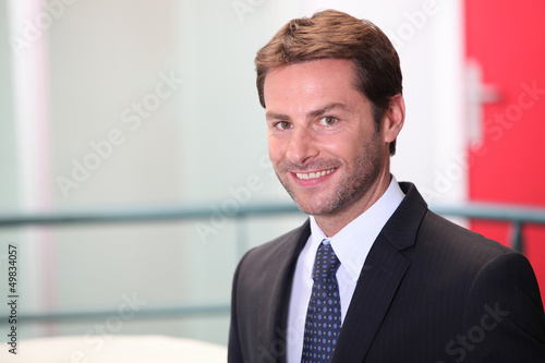 Photo: Businessman smiling Businessman smiling