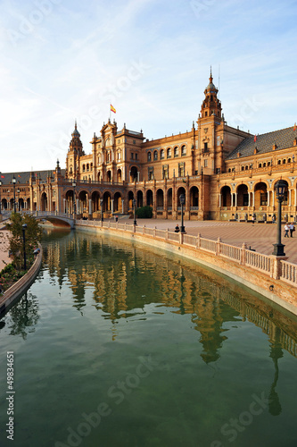 Photo: Plaza de España, Sevilla Plaza de España, Sevilla
