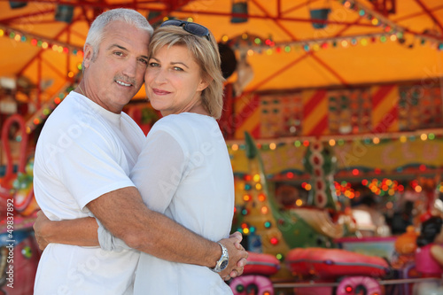 Photo: Mature couple embracing Mature couple embracing