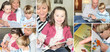 Family themed collage