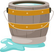 bucket of water