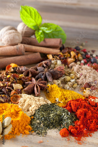 Photo: Herbs spices and teas Herbs spices and teas