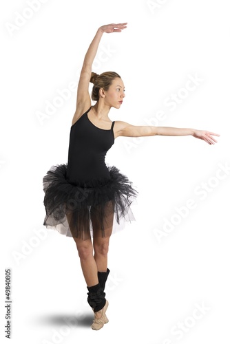 Photo: Isolated dancer Isolated dancer