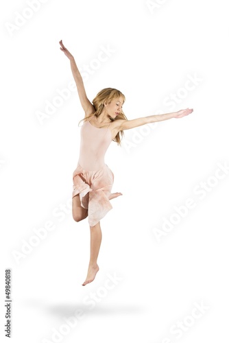 Photo: Isolated dancer Isolated dancer