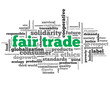 FAIR TRADE Tag Cloud (ethics solidarity consumer commerce label)