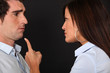 Couple having an argument