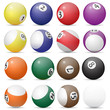 Poolbillardkugeln
