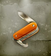 Pocket knife, old-style