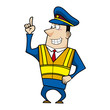 Vector: male cartoon police officer male cartoon police officer