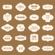 vector collection of retro frames