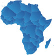 Afrika Karte