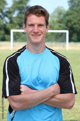 Photo: Footballer Footballer