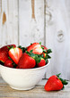 Erdbeeren in Schale