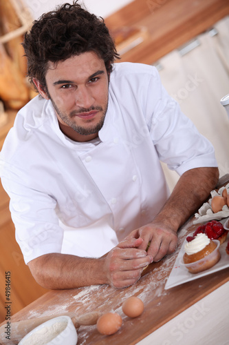 Photo: Pastry chef Pastry chef