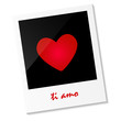 Polaroid "ti amo"