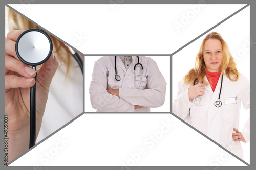 Photo: collage - doctor collage - doctor