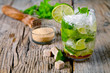 Fresh mojito drink