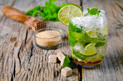Photo: Fresh mojito drink Fresh mojito drink