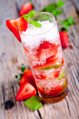 Photo: Fresh mojito drink Fresh mojito drink